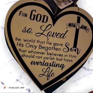 For God so loved the world